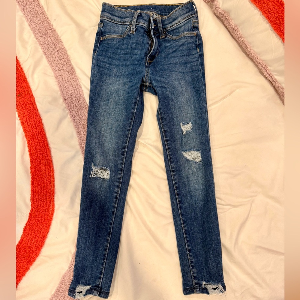 Old Navy Kids Blue Distressed Jeans